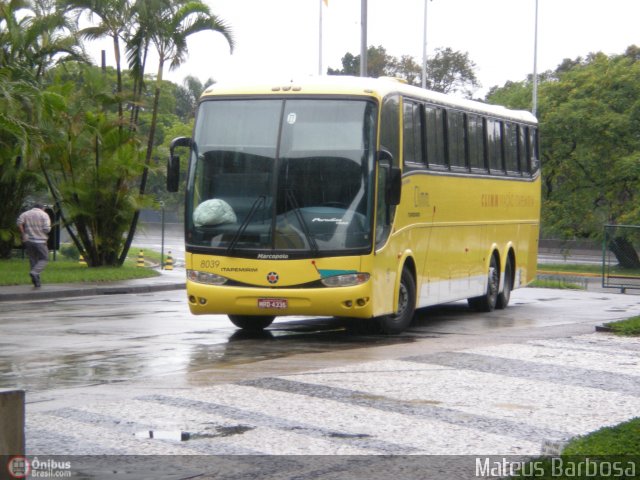 Viação Itapemirim 8039 na cidade de Guarulhos, São Paulo, Brasil, por Mateus C. Barbosa. ID da foto: 39217.