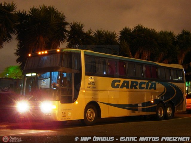 Viação Garcia 6903 na cidade de Curitiba, Paraná, Brasil, por ISAAC MATOS PREIZNER. Número da foto: #39529.