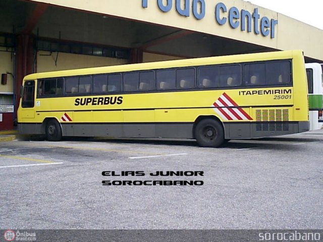 Viação Itapemirim 25001 na cidade de Sorocaba, São Paulo, Brasil, por Elias  Junior. Número da foto: #39852.