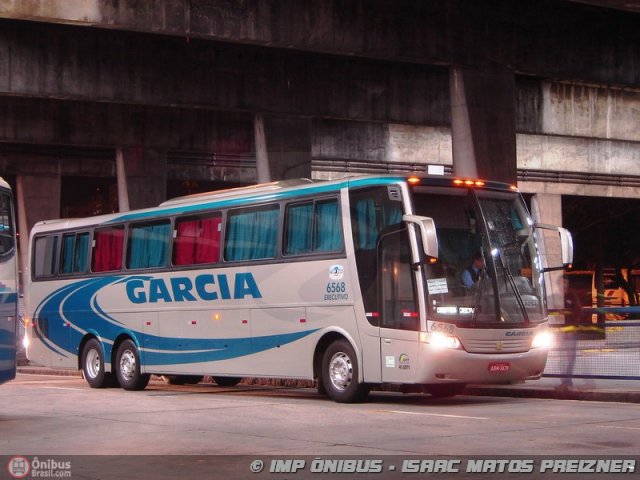 Viação Garcia 6568 na cidade de Curitiba, Paraná, Brasil, por ISAAC MATOS PREIZNER. Número da foto: #41589.