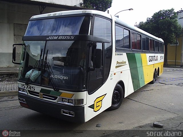 Empresa Gontijo de Transportes 15745 na cidade de Rio de Janeiro, Rio de Janeiro, Brasil, por Elias  Junior. Número da foto: #43214.