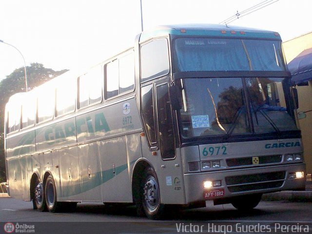 Viação Garcia 6972 na cidade de Maringá, Paraná, Brasil, por Victor Hugo Guedes Pereira. Número da foto: #37082.