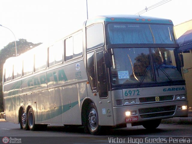 Viação Garcia 6972 na cidade de Maringá, Paraná, Brasil, por Victor Hugo Guedes Pereira. ID da foto: 37082.