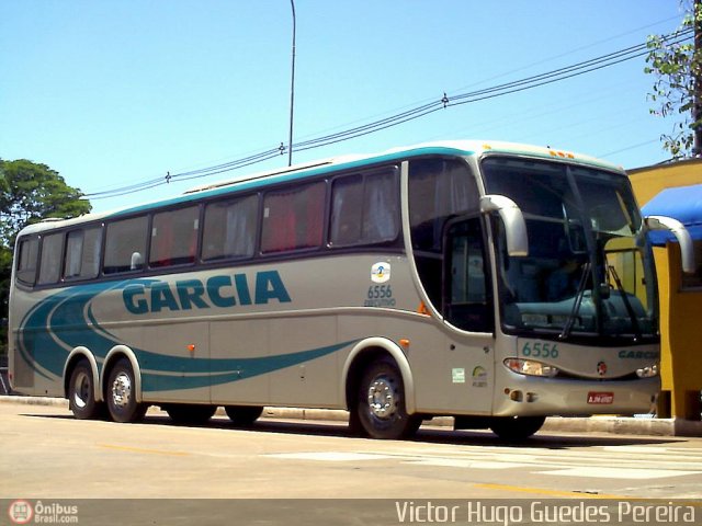 Viação Garcia 6556 na cidade de Maringá, Paraná, Brasil, por Victor Hugo Guedes Pereira. Número da foto: #43672.