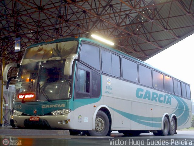 Viação Garcia 6146 na cidade de Maringá, Paraná, Brasil, por Victor Hugo Guedes Pereira. Número da foto: #48196.