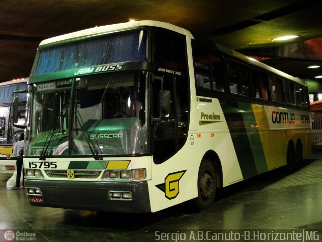 Empresa Gontijo de Transportes 15795 na cidade de Belo Horizonte, Minas Gerais, Brasil, por Sérgio Augusto Braga Canuto. ID da foto: 49913.