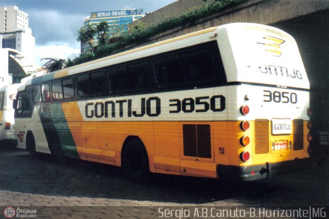 Empresa Gontijo de Transportes 3850 na cidade de Belo Horizonte, Minas Gerais, Brasil, por Sérgio Augusto Braga Canuto. ID da foto: 50483.