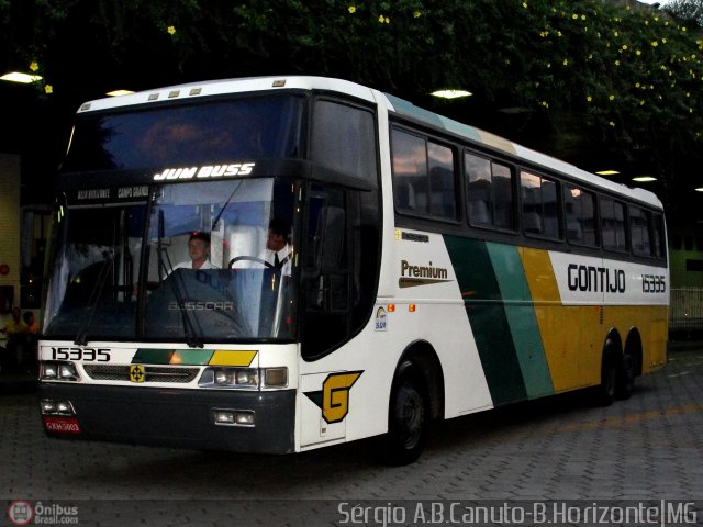 Empresa Gontijo de Transportes 15335 na cidade de Belo Horizonte, Minas Gerais, Brasil, por Sérgio Augusto Braga Canuto. ID da foto: 51443.