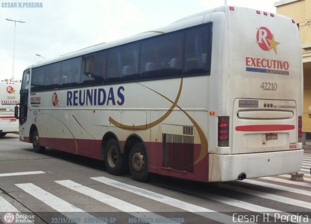 Empresa Reunidas Paulista de Transportes 42210 na cidade de São José do Rio Preto, São Paulo, Brasil, por Cesar H. Pereira. Número da foto: #51135.