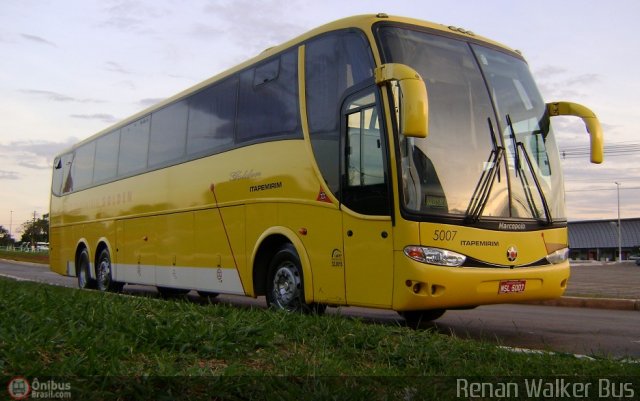 Viação Itapemirim 5007 na cidade de Brasília, Distrito Federal, Brasil, por José Renan Walker Gonçalves. Número da foto: #51306.