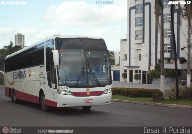 Empresa Reunidas Paulista de Transportes 142419 na cidade de Araçatuba, São Paulo, Brasil, por Cesar H. Pereira. ID da foto: 51458.