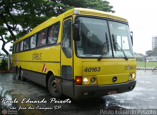 Viação Itapemirim 40163 na cidade de São José dos Campos, São Paulo, Brasil, por Paulo Eduardo Peixoto. Número da foto: #45502.