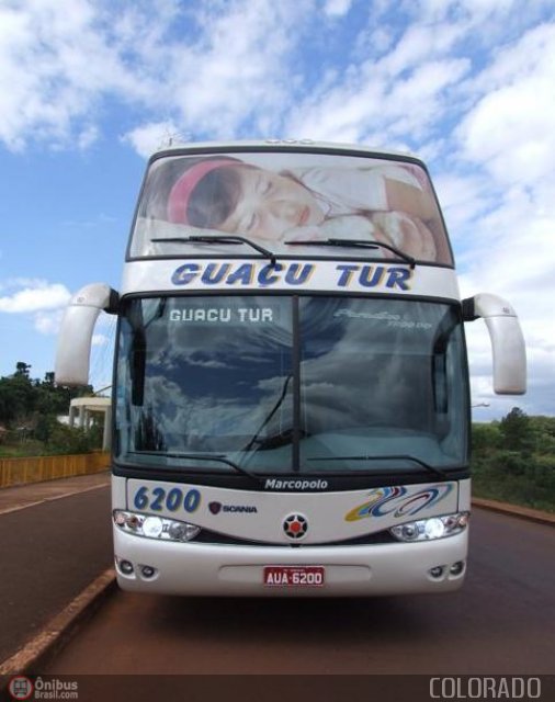 Guaçu Tur Viagens e Turismo 6200 na cidade de Cascavel, Paraná, Brasil, por COLORADO MT. Número da foto: #56376.