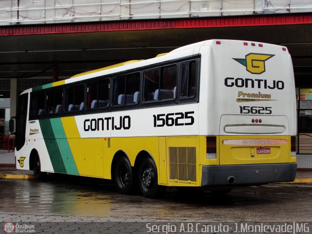 Empresa Gontijo de Transportes 15625 na cidade de João Monlevade, Minas Gerais, Brasil, por Sérgio Augusto Braga Canuto. ID da foto: 56644.