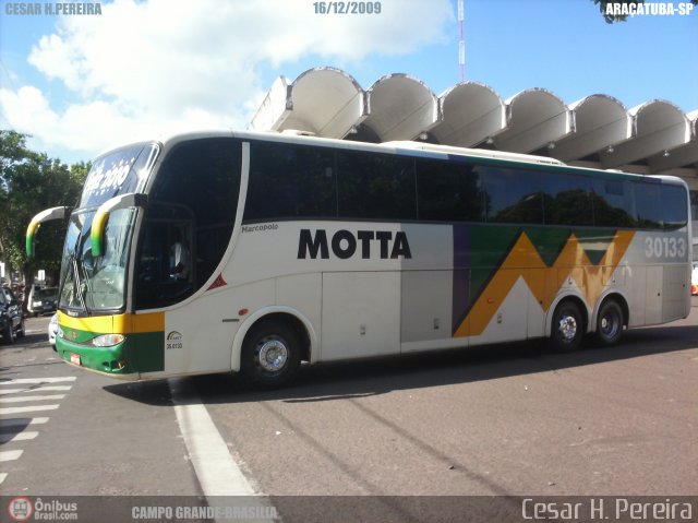 Viação Motta 30133 na cidade de Araçatuba, São Paulo, Brasil, por Cesar H. Pereira. Número da foto: #58466.