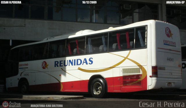 Empresa Reunidas Paulista de Transportes 44041 na cidade de Araçatuba, São Paulo, Brasil, por Cesar H. Pereira. Número da foto: #58426.