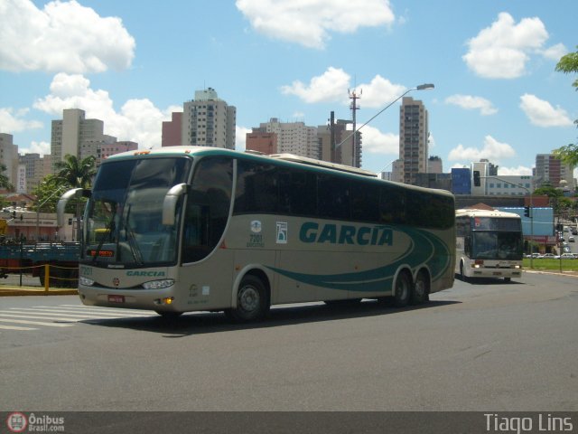 Viação Garcia 7201 na cidade de Ribeirão Preto, São Paulo, Brasil, por Tiago Lins. Número da foto: #59586.