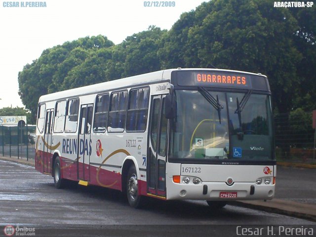 Empresa Reunidas Paulista de Transportes 167122 na cidade de Araçatuba, São Paulo, Brasil, por Cesar H. Pereira. Número da foto: #53621.