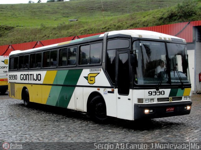 Empresa Gontijo de Transportes 9330 na cidade de João Monlevade, Minas Gerais, Brasil, por Sérgio Augusto Braga Canuto. ID da foto: 62608.