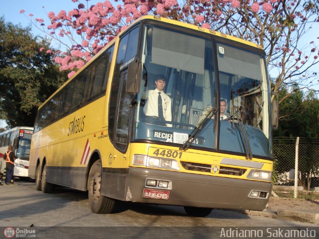 Viação Itapemirim 44801 na cidade de São José dos Campos, São Paulo, Brasil, por Adrianno Sakamoto. Número da foto: #62728.