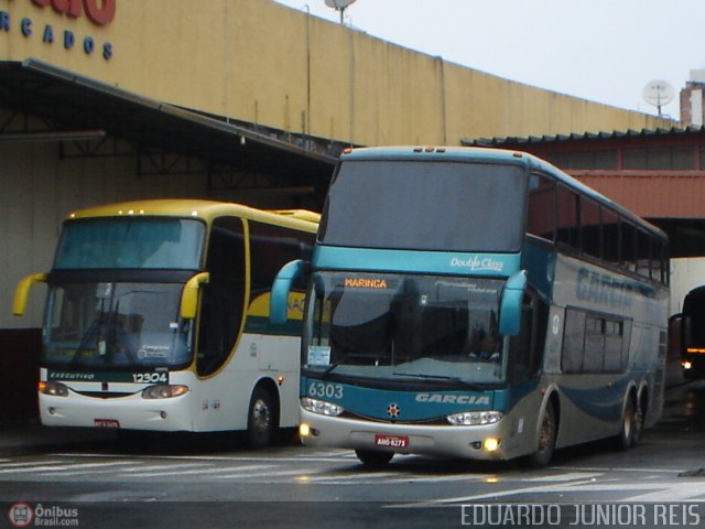 Viação Garcia 6303 na cidade de Sorocaba, São Paulo, Brasil, por EDUARDO - SOROCABUS. Número da foto: #64345.