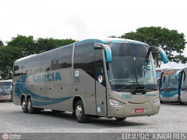 Viação Garcia 7262 na cidade de São Paulo, São Paulo, Brasil, por EDUARDO - SOROCABUS. Número da foto: #64182.