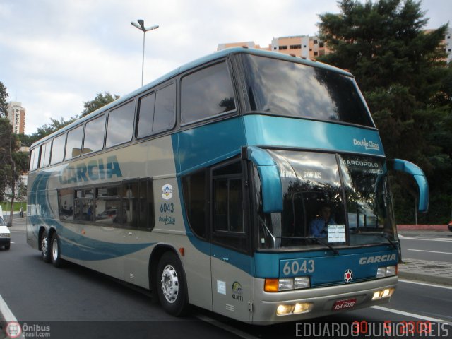 Viação Garcia 6043 na cidade de , por EDUARDO - SOROCABUS. Número da foto: #64187.