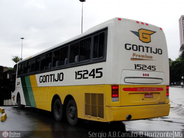 Empresa Gontijo de Transportes 15245 na cidade de Belo Horizonte, Minas Gerais, Brasil, por Sérgio Augusto Braga Canuto. Número da foto: #55892.