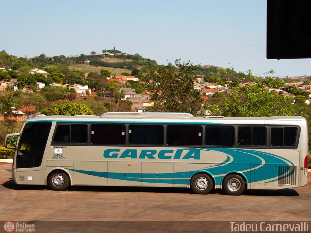 Viação Garcia 6498 na cidade de Cornélio Procópio, Paraná, Brasil, por Tadeu Carnevalli. Número da foto: #332.
