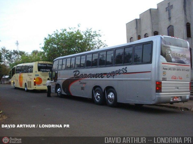 Paraná Express 1011 na cidade de Londrina, Paraná, Brasil, por David Arthur. Número da foto: #2496.