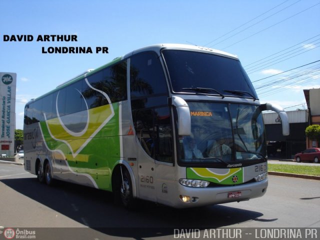 Brasil Sul Linhas Rodoviárias 2160 na cidade de Londrina, Paraná, Brasil, por David Arthur. Número da foto: #2518.