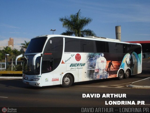 Eucatur - Empresa União Cascavel de Transportes e Turismo 4206 na cidade de Londrina, Paraná, Brasil, por David Arthur. Número da foto: #2512.