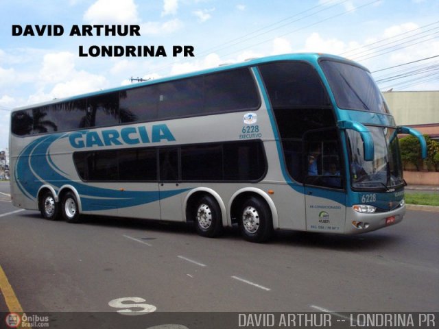 Viação Garcia 6228 na cidade de Londrina, Paraná, Brasil, por David Arthur. Número da foto: #2513.