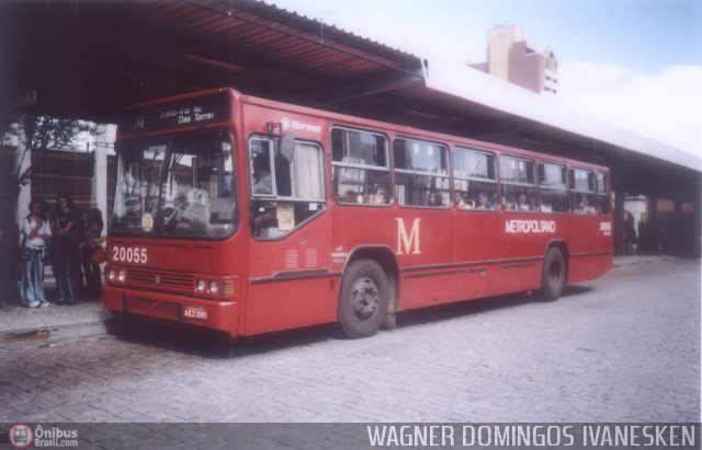 Auto Viação São José dos Pinhais 20055 na cidade de Curitiba, Paraná, Brasil, por Wagner Domingos Ivanesken. Número da foto: #627.