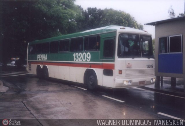 Empresa de Ônibus Nossa Senhora da Penha 13209 na cidade de Curitiba, Paraná, Brasil, por Wagner Domingos Ivanesken. ID da foto: 625.