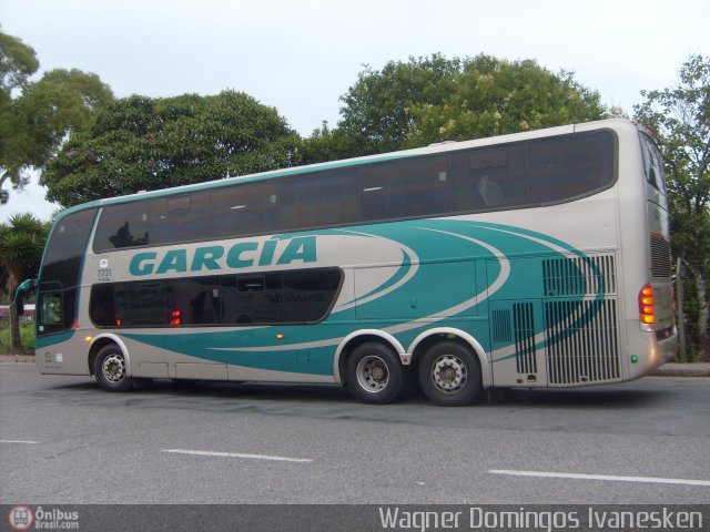 Viação Garcia 7731 na cidade de Curitiba, Paraná, Brasil, por Wagner Domingos Ivanesken. Número da foto: #608.