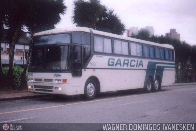 Viação Garcia 6931 na cidade de Curitiba, Paraná, Brasil, por Wagner Domingos Ivanesken. ID da foto: 694.