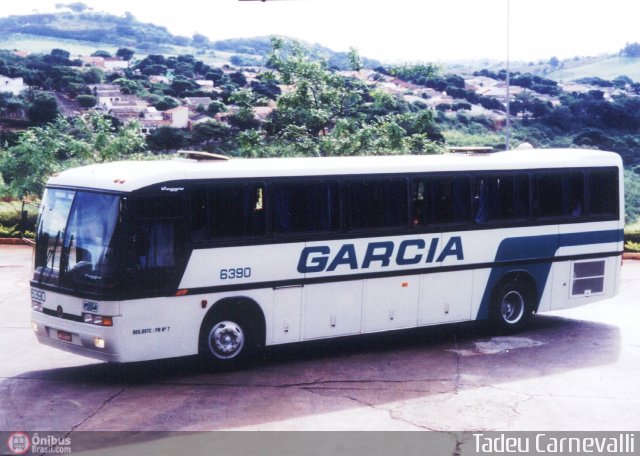 Viação Garcia 6390 na cidade de Cornélio Procópio, Paraná, Brasil, por Tadeu Carnevalli. Número da foto: #3990.