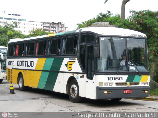 Empresa Gontijo de Transportes 10160 na cidade de São Paulo, São Paulo, Brasil, por Sérgio Augusto Braga Canuto. ID da foto: 4888.