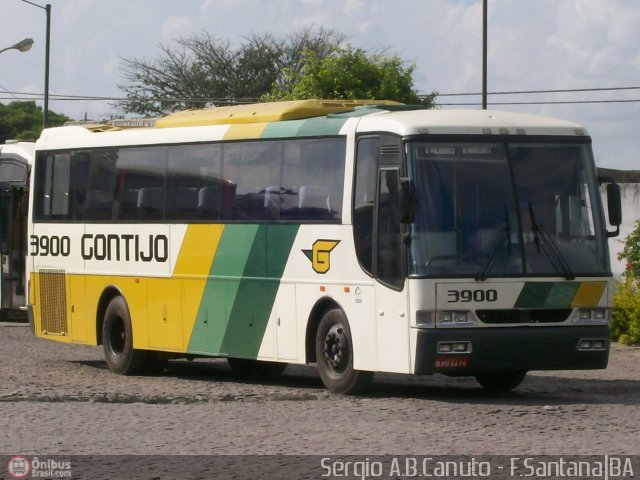 Empresa Gontijo de Transportes 3900 na cidade de Feira de Santana, Bahia, Brasil, por Sérgio Augusto Braga Canuto. Número da foto: #4869.