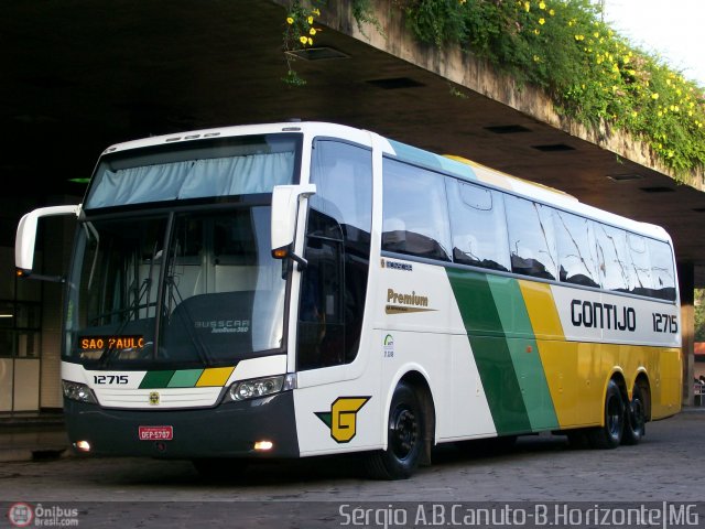 Empresa Gontijo de Transportes 12715 na cidade de Belo Horizonte, Minas Gerais, Brasil, por Sérgio Augusto Braga Canuto. Número da foto: #4980.
