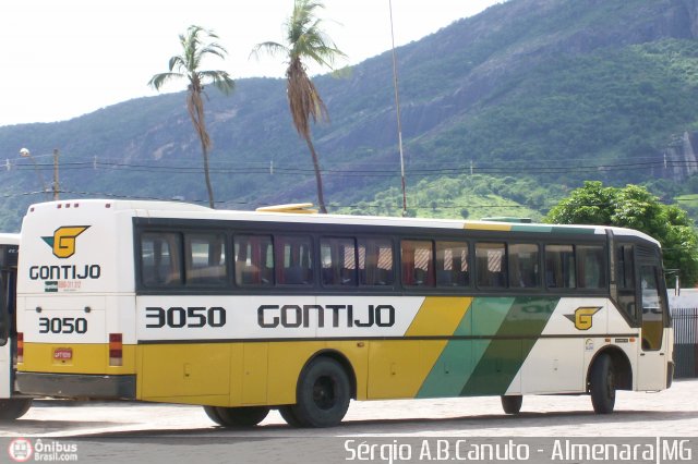 Empresa Gontijo de Transportes 3050 na cidade de Almenara, Minas Gerais, Brasil, por Sérgio Augusto Braga Canuto. ID da foto: 5054.