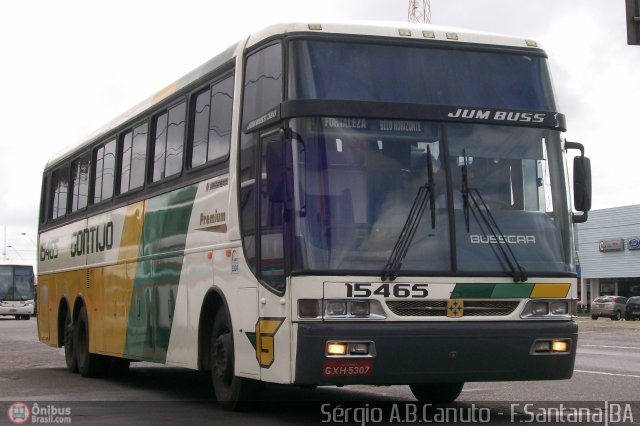 Empresa Gontijo de Transportes 15465 na cidade de Feira de Santana, Bahia, Brasil, por Sérgio Augusto Braga Canuto. Número da foto: #4962.