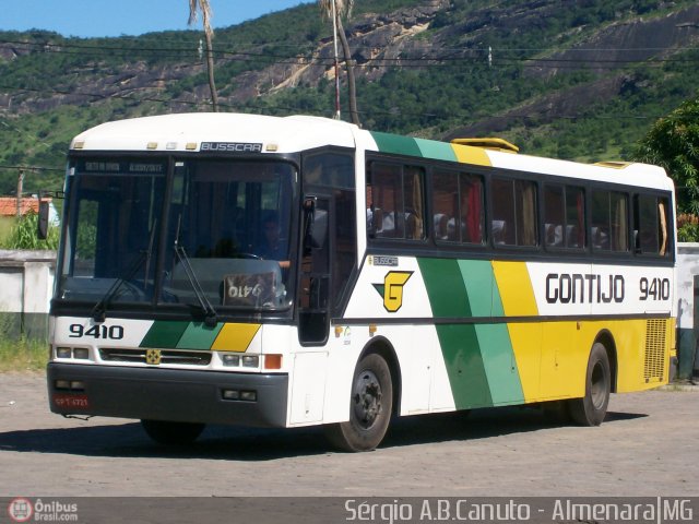 Empresa Gontijo de Transportes 9410 na cidade de Almenara, Minas Gerais, Brasil, por Sérgio Augusto Braga Canuto. ID da foto: 4849.