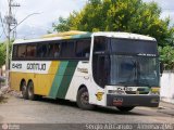Empresa Gontijo de Transportes 15420 na cidade de Almenara, Minas Gerais, Brasil, por Sérgio Augusto Braga Canuto. Número da foto: #:id.