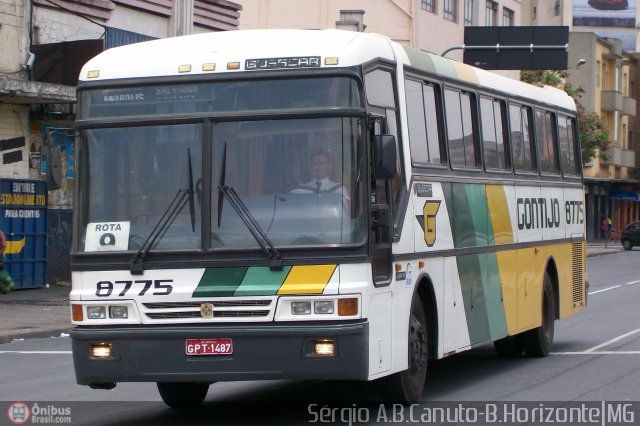 Empresa Gontijo de Transportes 8775 na cidade de Belo Horizonte, Minas Gerais, Brasil, por Sérgio Augusto Braga Canuto. ID da foto: 5298.