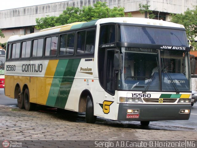 Empresa Gontijo de Transportes 15560 na cidade de Belo Horizonte, Minas Gerais, Brasil, por Sérgio Augusto Braga Canuto. ID da foto: 5183.