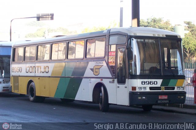 Empresa Gontijo de Transportes 8960 na cidade de Belo Horizonte, Minas Gerais, Brasil, por Sérgio Augusto Braga Canuto. ID da foto: 5186.