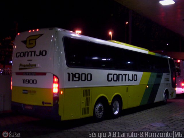 Empresa Gontijo de Transportes 11900 na cidade de Belo Horizonte, Minas Gerais, Brasil, por Sérgio Augusto Braga Canuto. Número da foto: #5294.
