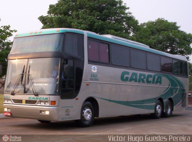 Viação Garcia 6464 na cidade de Maringá, Paraná, Brasil, por Victor Hugo Guedes Pereira. Número da foto: #7026.